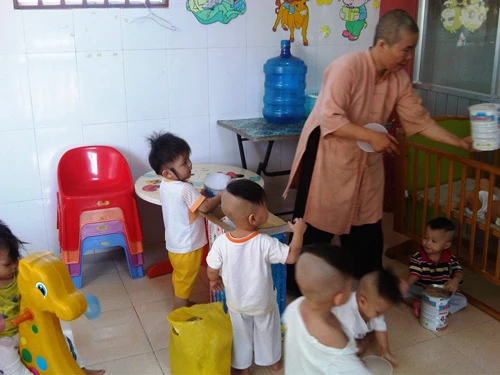 Các bé từng được nuôi tại Tiên Phước 2